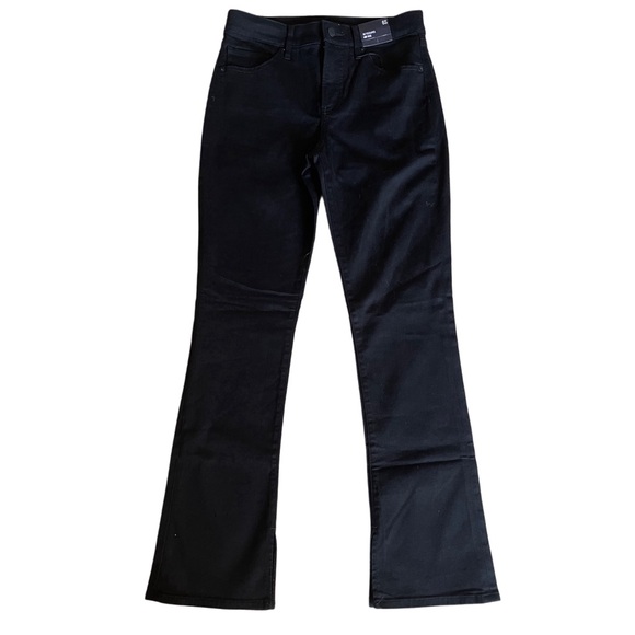 Express Skyscraper Mid Rise Jeans Black - Picture 1 of 3